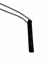 Load image into Gallery viewer, Platonic Solid Pillar Necklace