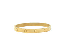 Load image into Gallery viewer, Fashion Bangle — Gold Plated
