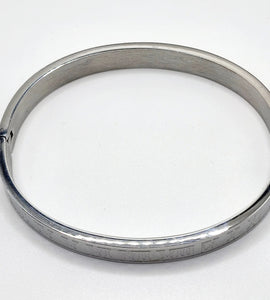 Roman Numeral Steel Bangle  I - XII