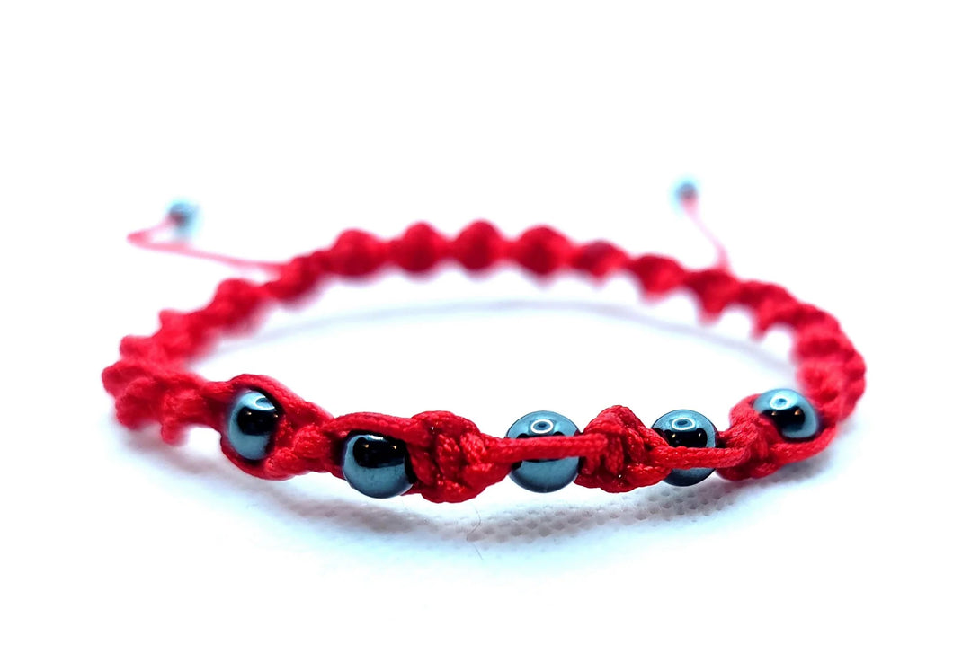 DNA Strand Bracelet — Red