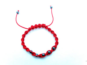 DNA Strand Bracelet — Red