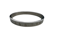 Roman Numeral Steel Bangle  I - XII