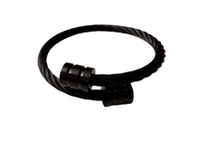 Load image into Gallery viewer, **NEW** Cable Expanding Bracelet Thick - Black
