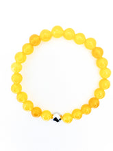 Load image into Gallery viewer, Mineral Stretch — Bright Yellow Agate
