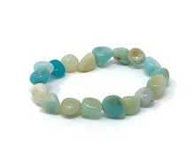 Load image into Gallery viewer, Mineral Chunk Bracelet — Amazonite
