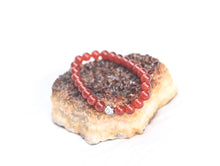 Load image into Gallery viewer, Fancy Mineral Stretch Bracelet — Carnelian
