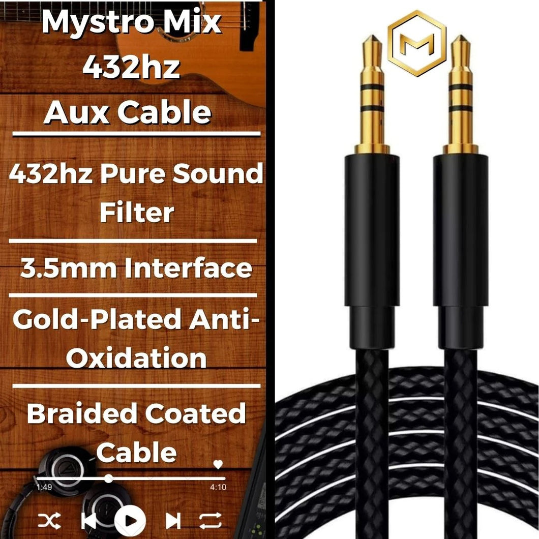 Mystro Mix 432 Hz Aux Cables