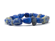 Load image into Gallery viewer, Mineral Chunk Bracelet — Sodalite
