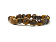 Mineral Chunk Bracelet — Tiger's Eye