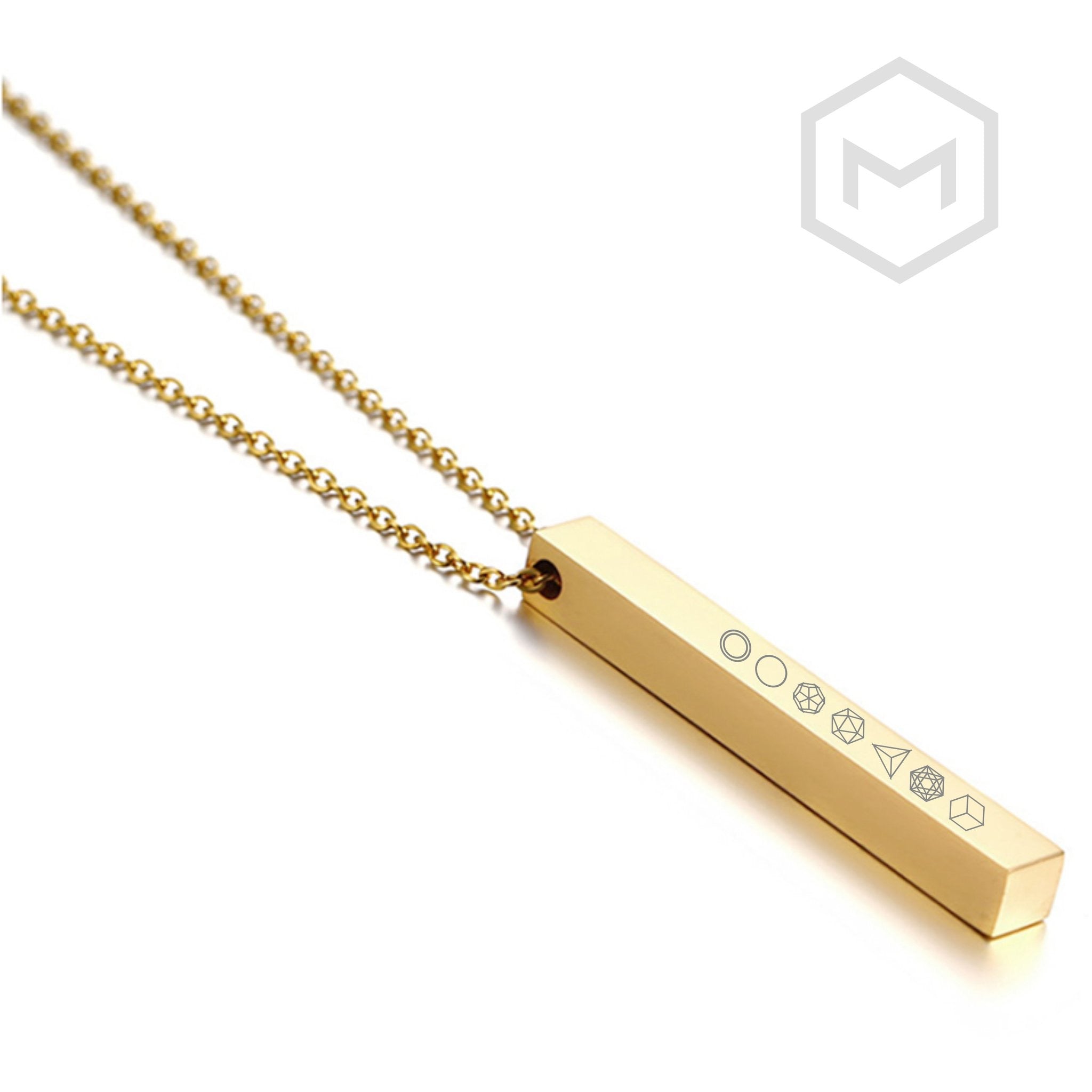 Pillar 2025 bar necklace