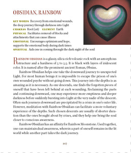 Fancy Mineral Stretch Bracelet — Rainbow Obsidian