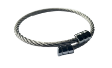 Load image into Gallery viewer, Cable Expanding Bracelet Thin — Stainless Steel
