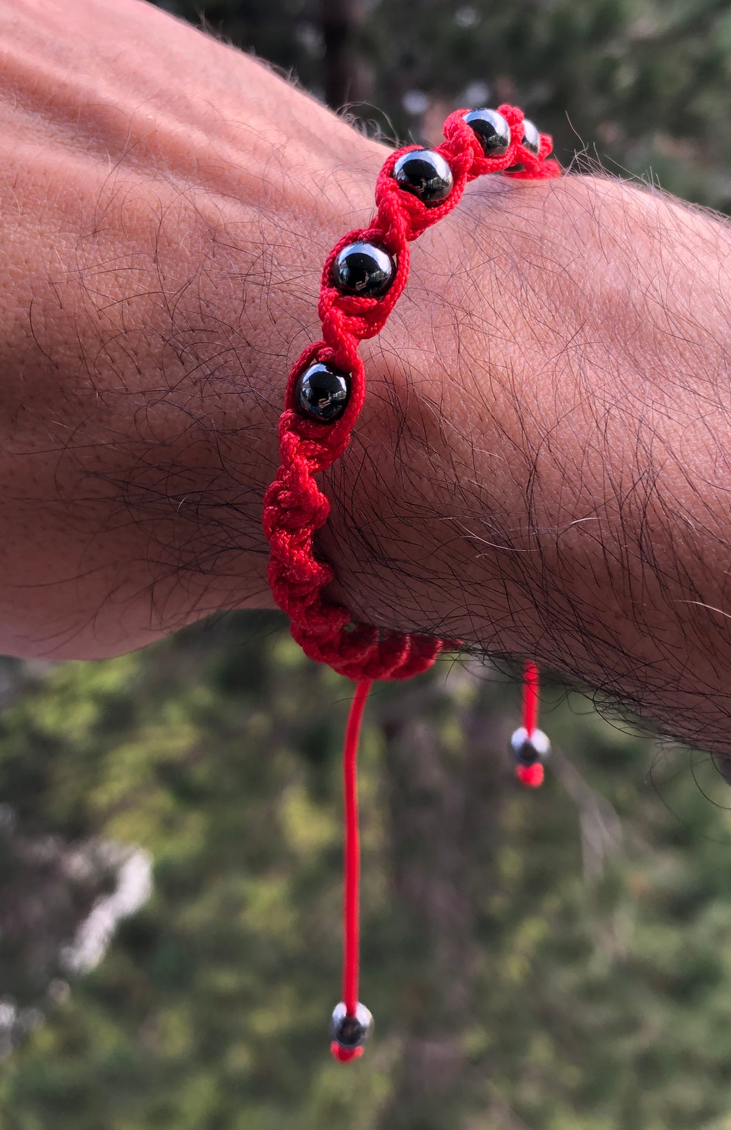 DNA Strand Bracelet — Red