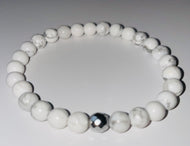 Mineral Stretch — Howlite